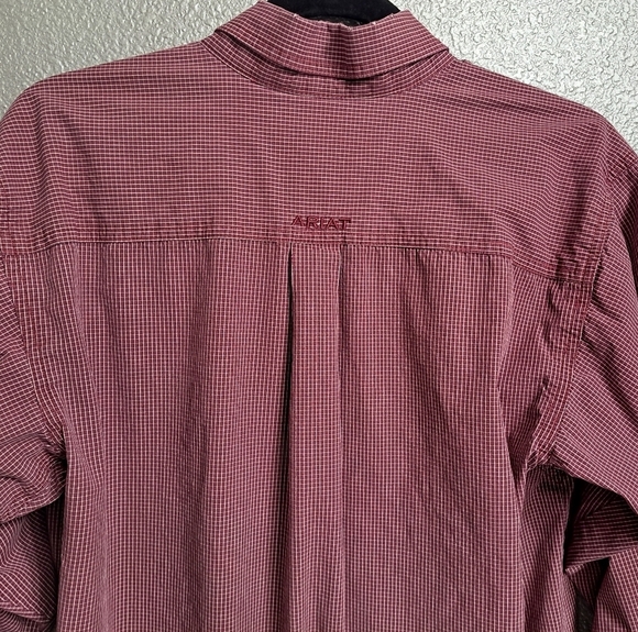 Ariat Pro Series Button Up Shirt Size M - Picture 10 of 13